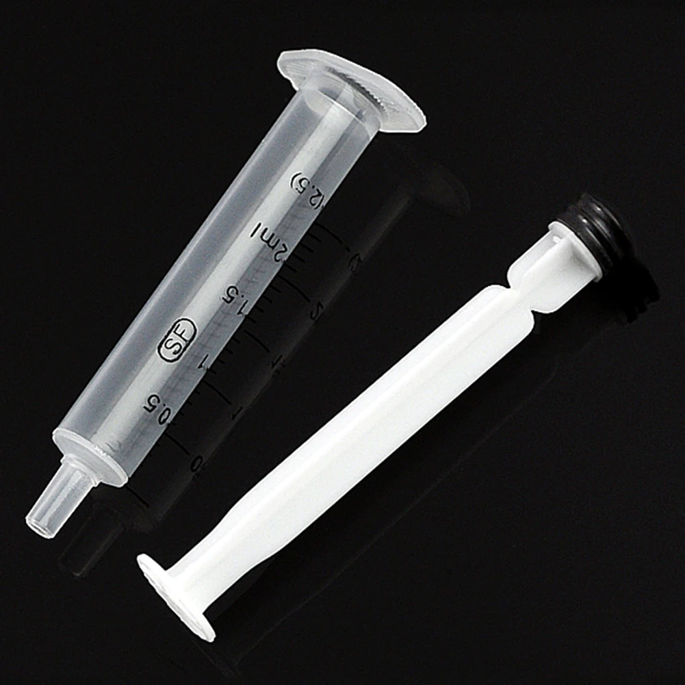 5 шт. 2,5 мл пластиковый шприц высокого качества шприц прозрачный многоразовый стерильный измерительный шприц для инъекций питательный Гидропоника