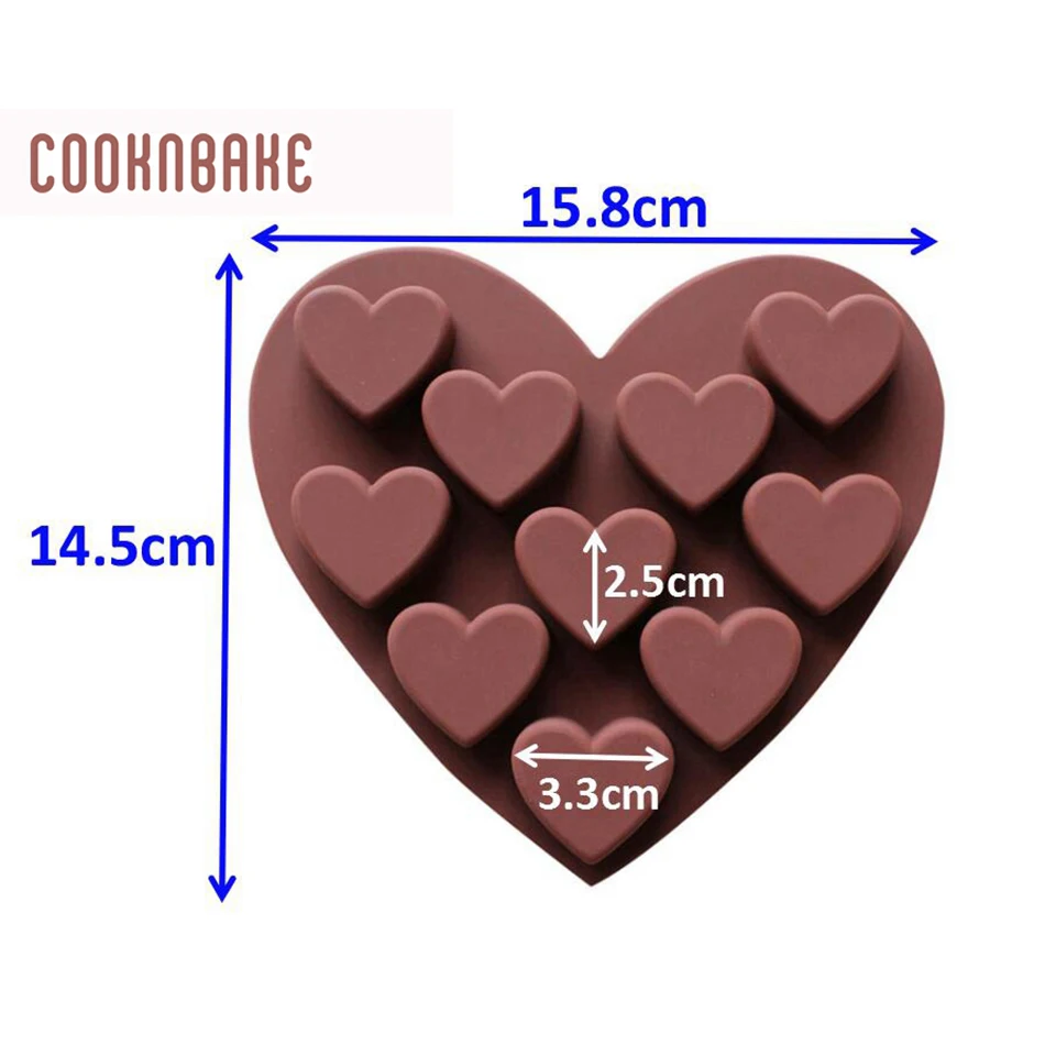 Силиконовые формы для шоколада, конфет, форма сердца, клейкая форма для помадки, желе, пудинг, инструмент для украшения торта, сделай сам, День святого Валентина