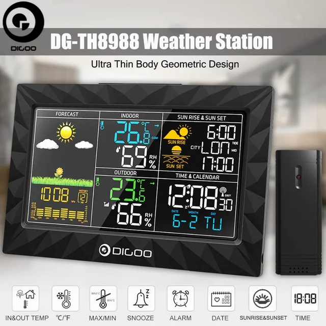digoo dg th8988 weather