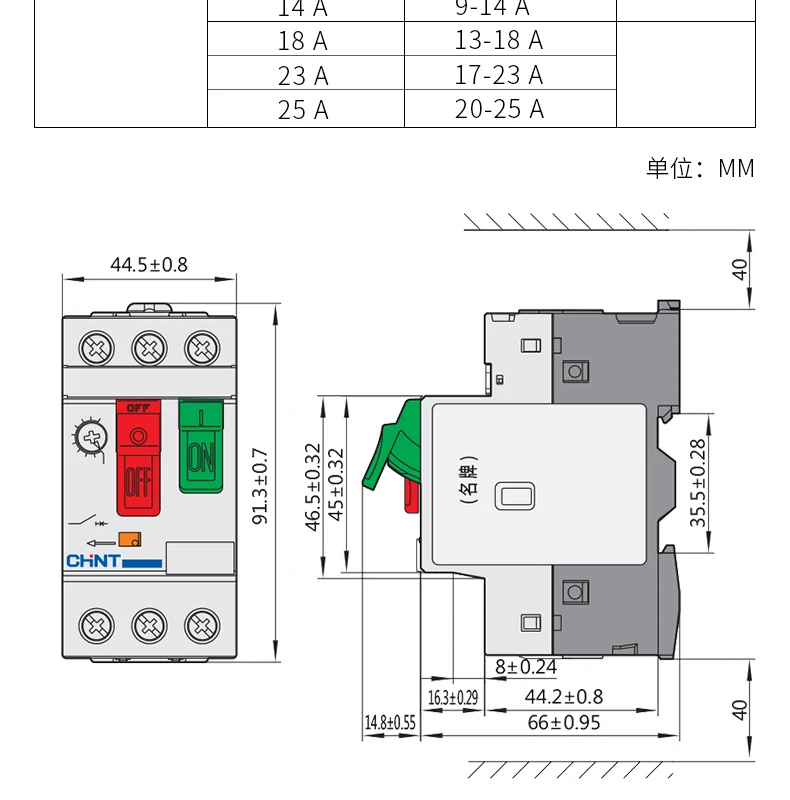 CHINT бренд пускатель двигателя переменного тока NS2-25 AE11 AU11 220 V-390 V защиты электродвигателя Термальность переключатель общего реле защиты двигателя