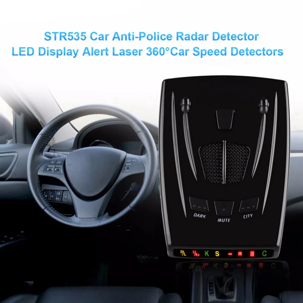 Автомобильный радар детектор 12 В 300 500 м|laser radar detector|radar detectorlaser |