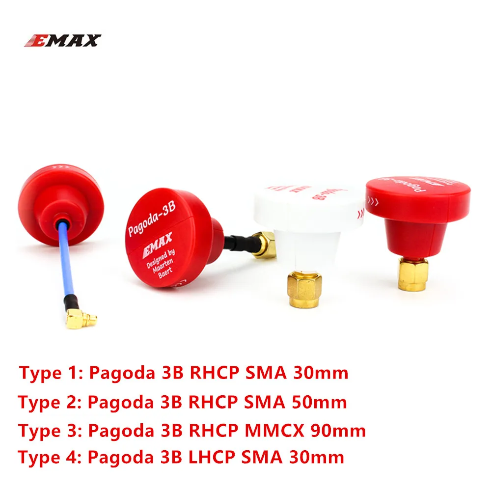 EMAX Pagoda 3B by Maarten Baert VTX Antenna Pagoda Pro pagoda 2 mmcx Antena FPV for RC quadcopter (6)