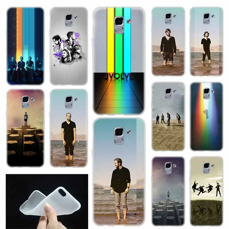 

case Soft Cover TPU Coque For Samsung Galaxy J6 J8 J3 J5 J7 J4 Plus 2018 2016 2017 EU Prime Pro Ace imagine dragons night music