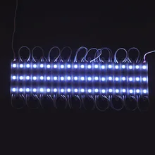 200 шт./лот 2835 3 светодиодный модуль DC12V водонепроницаемый рекламный дизайн светодиодный модуль белого цвета супер яркое освещение 10 шт./лот