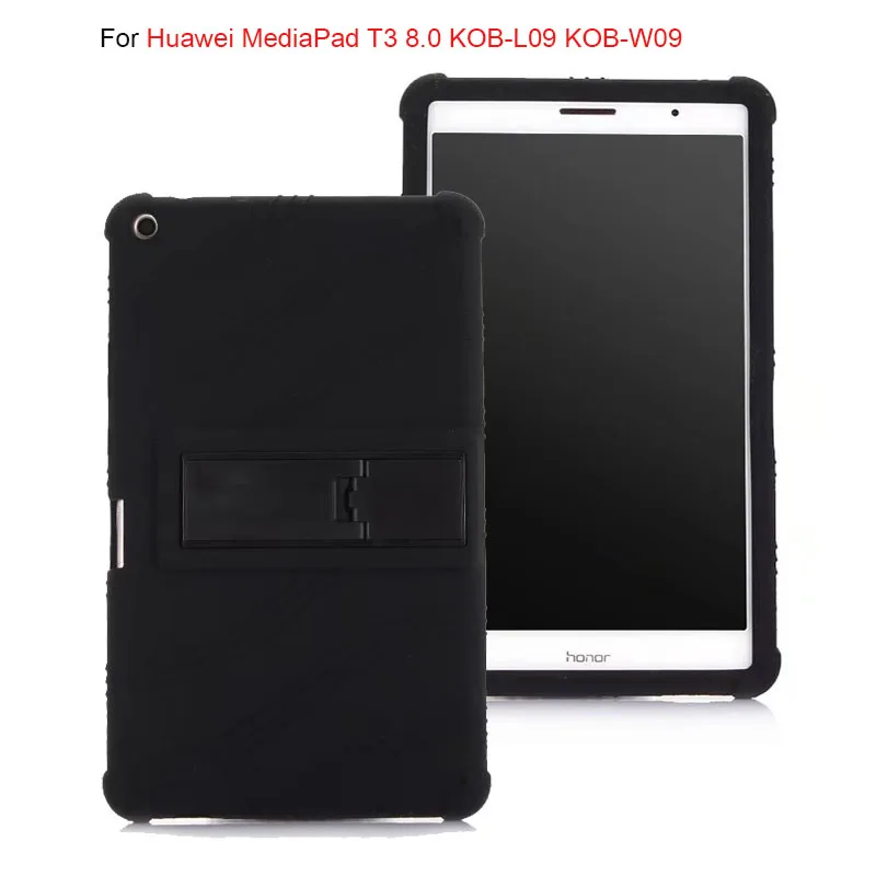 Мягкая задняя крышка для Huawei MediaPad T3 8 0 KOB L09 W09 подставка силиконовая чехол huawei