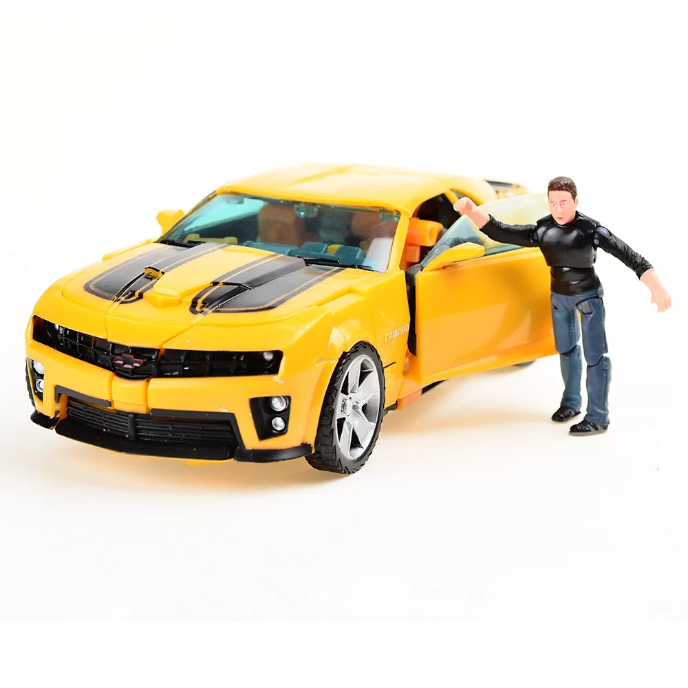 BOHS Transformation Robot Car Human Alliance with Sam Witwicky Action Figures Classic Anime Cartoon Toys for  Boy
