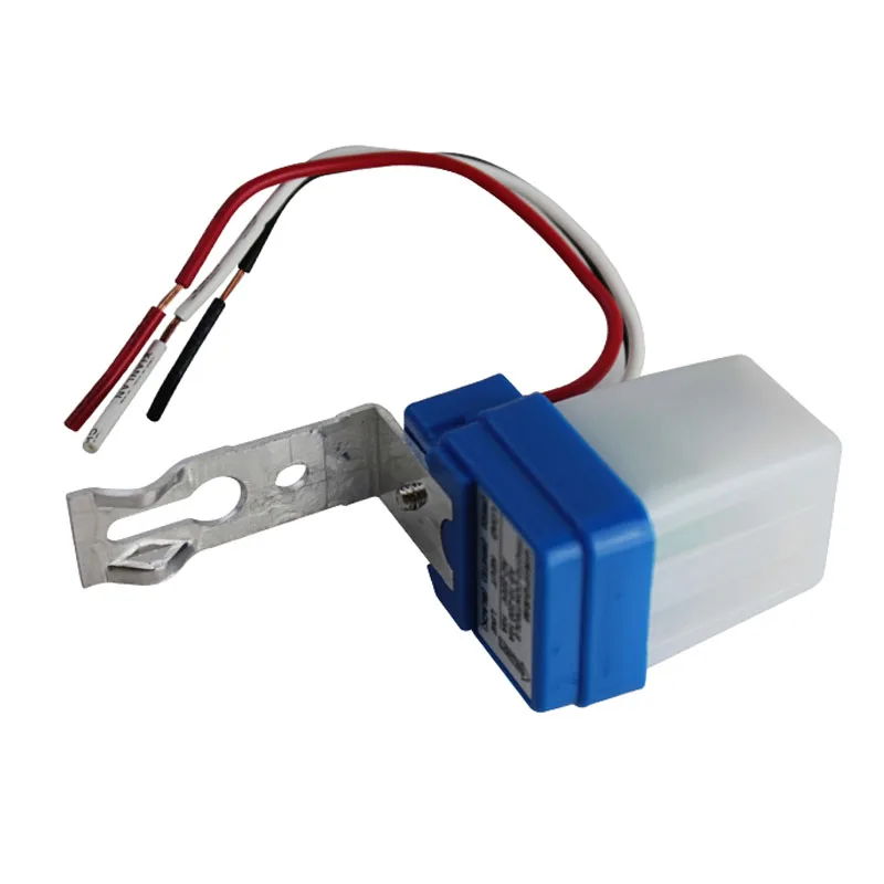 Automatic Auto On Off Photocell street Light Switch DC AC 220V 50 60Hz