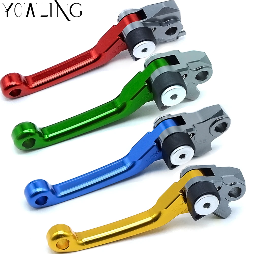 

1Pair FOR HONDA CRF250L CRF250M SL230 SUZUKI DR250R 250SB YAMAHA YZ250X YZ250FX KLX125,KLX250 D-TRACKER125 Brake Clutch Levers