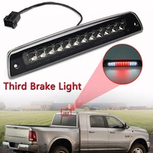 Для 1994-2001for Dodge Ram 1500/2500/3500 Smoke задние светодиодные Третий Белый и красный прозрачный хвост задний тормоз стоп светодиодные в сигнальная лампа автомобилей