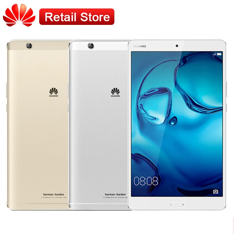 Global ROM Huawei MediaPad M3 4GB RAM WIFI/LTE Android 6.0 8.4