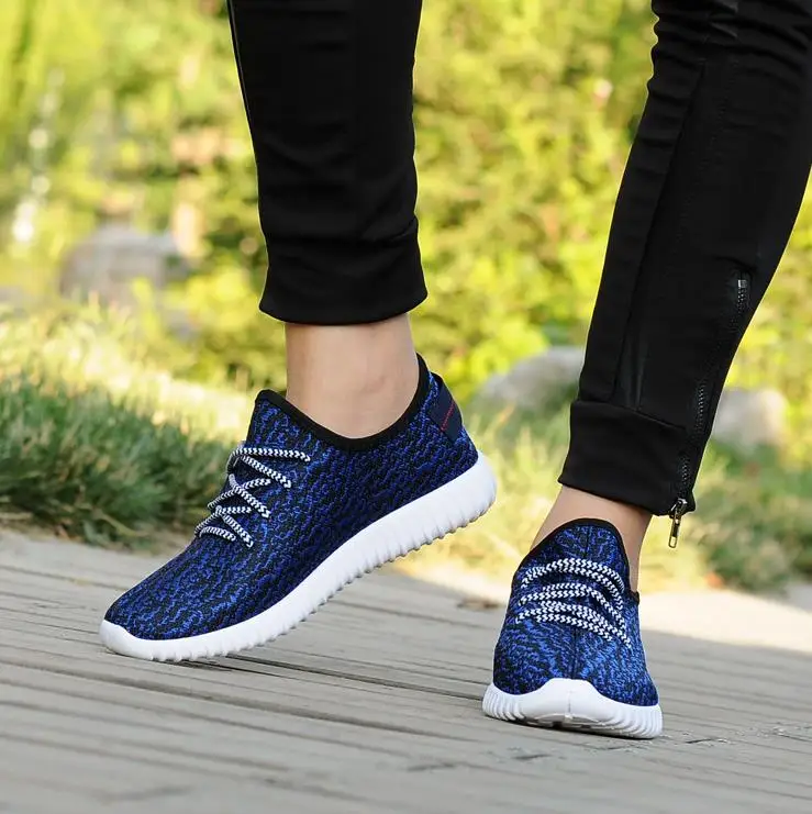gris rouge Noir Chaussures De ardoisé Hommes Automne Non Sauvage Printemps Casual Avec Et Noix Plat Tissé Volant Respirant bleu slip Léger Coco Couples vBwUqwR