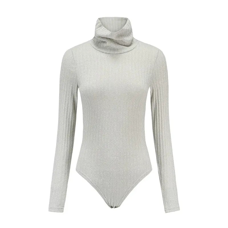 Gladiolus Spring Autumn Sexy Bodysuit Women 2019 Long Sleeve Turtleneck Bodycon Knitted Sweater Women Tops Sexy Black Bodysuits (11)