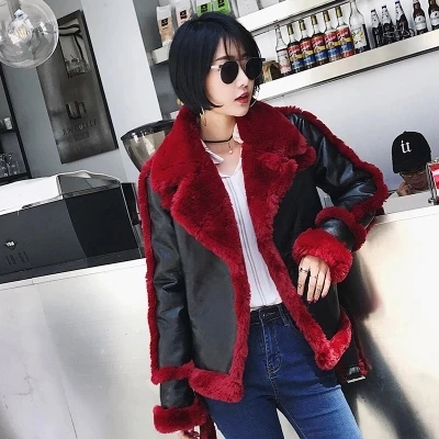 Модное женское пальто из искусственного меха 17C10 новый стиль|faux fur coat|women faux coatfur coat