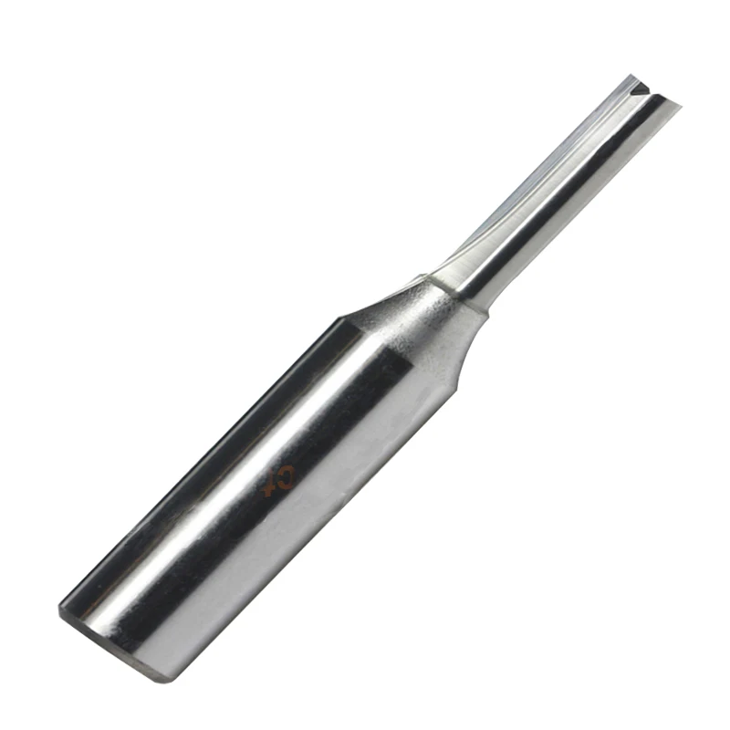 

1pc 2ZD 1/2*4*10 Straight Double-edged Cutter Alloy Milling Cutter Woodworking CNC Engraving Machine Cutter Slotted 1/2 Shank