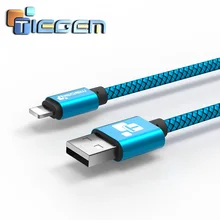 Tiegem USB Charger Cable for iPhone 5 5s 6 6s ipad SE for ipad air mini Wire 1 02 m Car Fast Charging cord Mobile Phone Cables