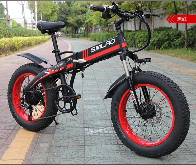 Clearance Can be customized smlro 36v 10AH 350W Sandy Beach Mountain Snowfield Double Disc Brake folding Electric bike Bicycle ebike 2 Clearance Can be customized smlro 36v 10AH 350W Sandy Beach Mountain Snowfield Double Disc Brake folding Electric bike Bicycle ebike 2