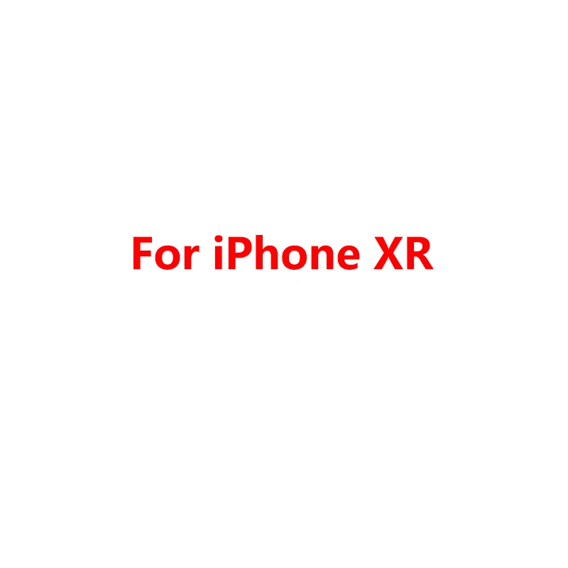 Стекло Verre Tremp для iPhone XR X XS MAX 8 7 6 6s Plus, защита объектива камеры, полное покрытие, защита объектива, экранное стекло - Цвет: Camera Len Protector