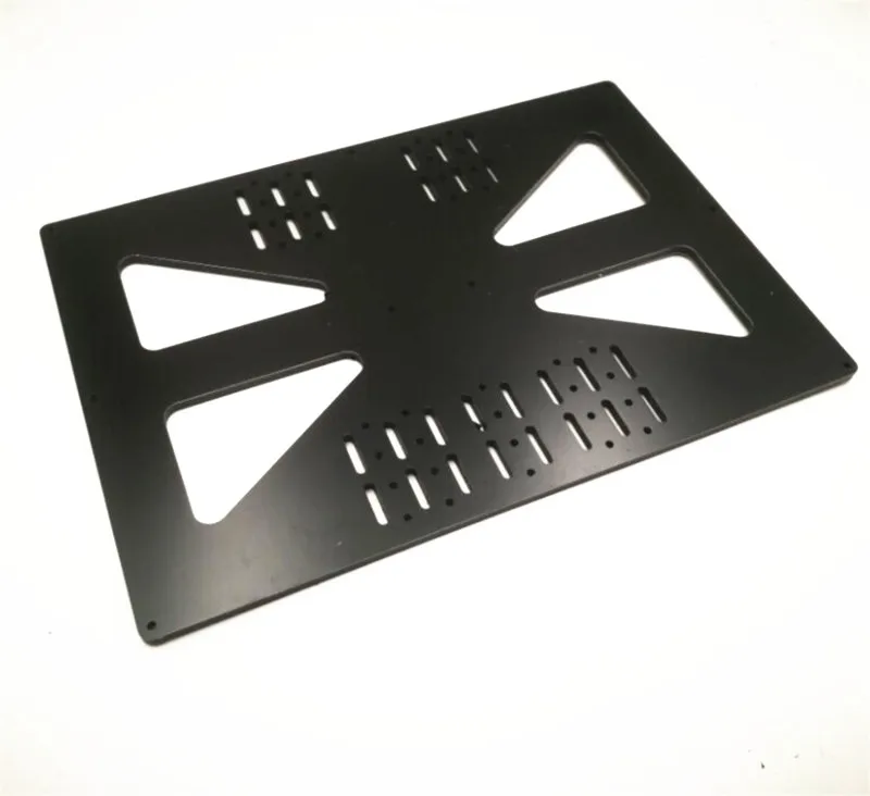 

Funssor 200x300mm heated bed support Aluminum composit Extended Y Carriage Plate for Prusa i3