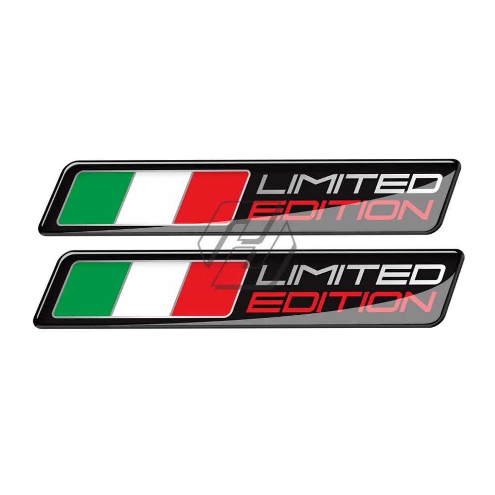 3D Italy Limited Edition Sticker Italia Flag Decals Case for Car Decals PIAGGIO VESPA Aprilia Ducati