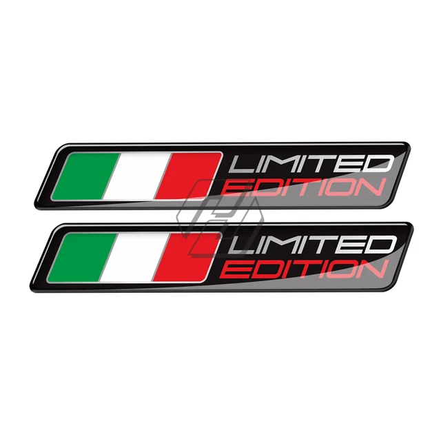 AGV Motorcycle Decal Italy Flag Stickers LIMITED EDITION 3D for Aprilia Ducati