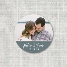 100 штук, 3-7 см, персонализированное, ваши фото, свадебные наклейки, конфеты коробки для подарков этикетки, много Цвета