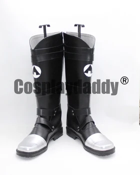 

The Matrix Black Adult Coslpay Shoes Long Boots X002