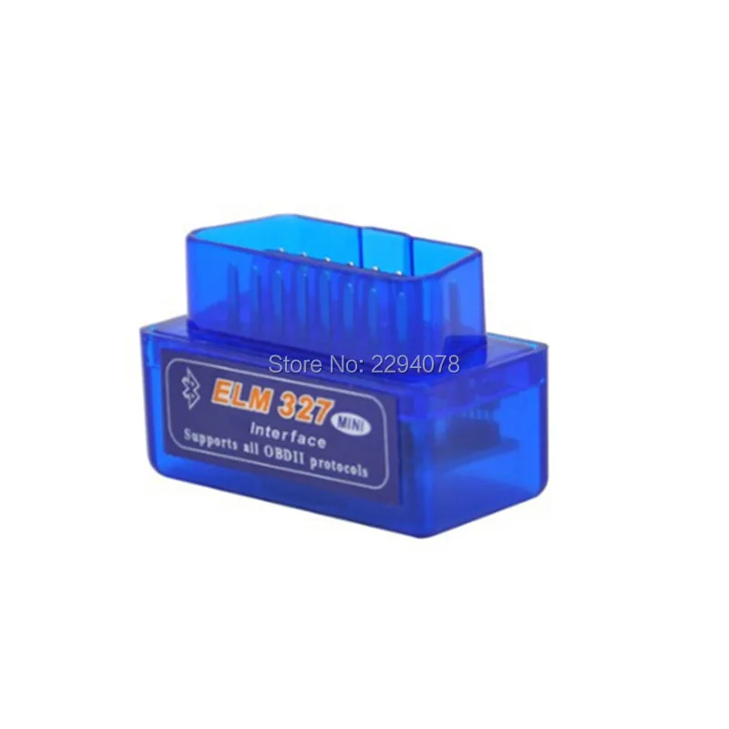 Супер V2.1 версия мини ELM327 Bluetooth OBD/OBD2 Беспроводной ELM 327 Работы на Android PC