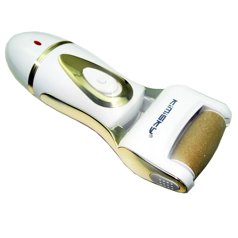 KIMISKY/золотистый инструмент для ухода за ногами, электрический инструмент для удаления пирогов, педикюр, обувь для ног, вибратор, пироги+ подарочная коробка