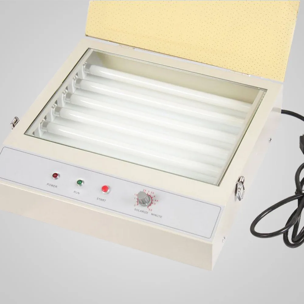 

Curing Plate UV Exposure Unit Pad Printing Hot Stamping Screen Powerful Lamp 48W