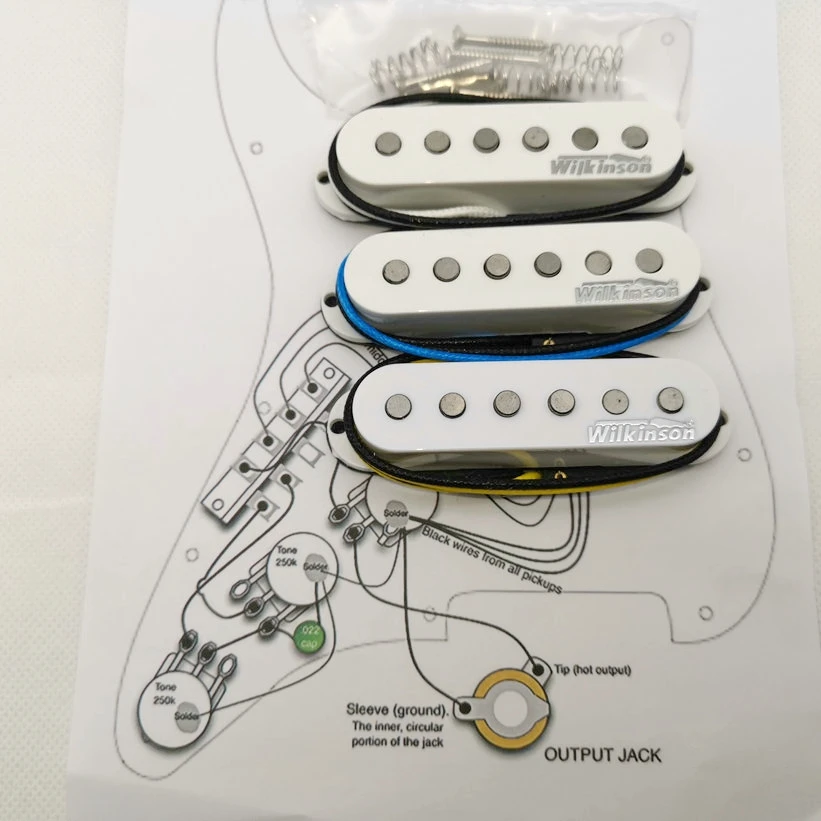 Wilkinson WVH Alnico5 звукосниматели SSH Humbucker Eleciric гитарные звукосниматели 1 комплект