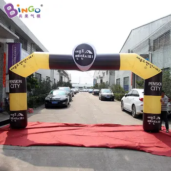 

Customized 3m high inflatable archway 6x3meters, event entrance arch- toy