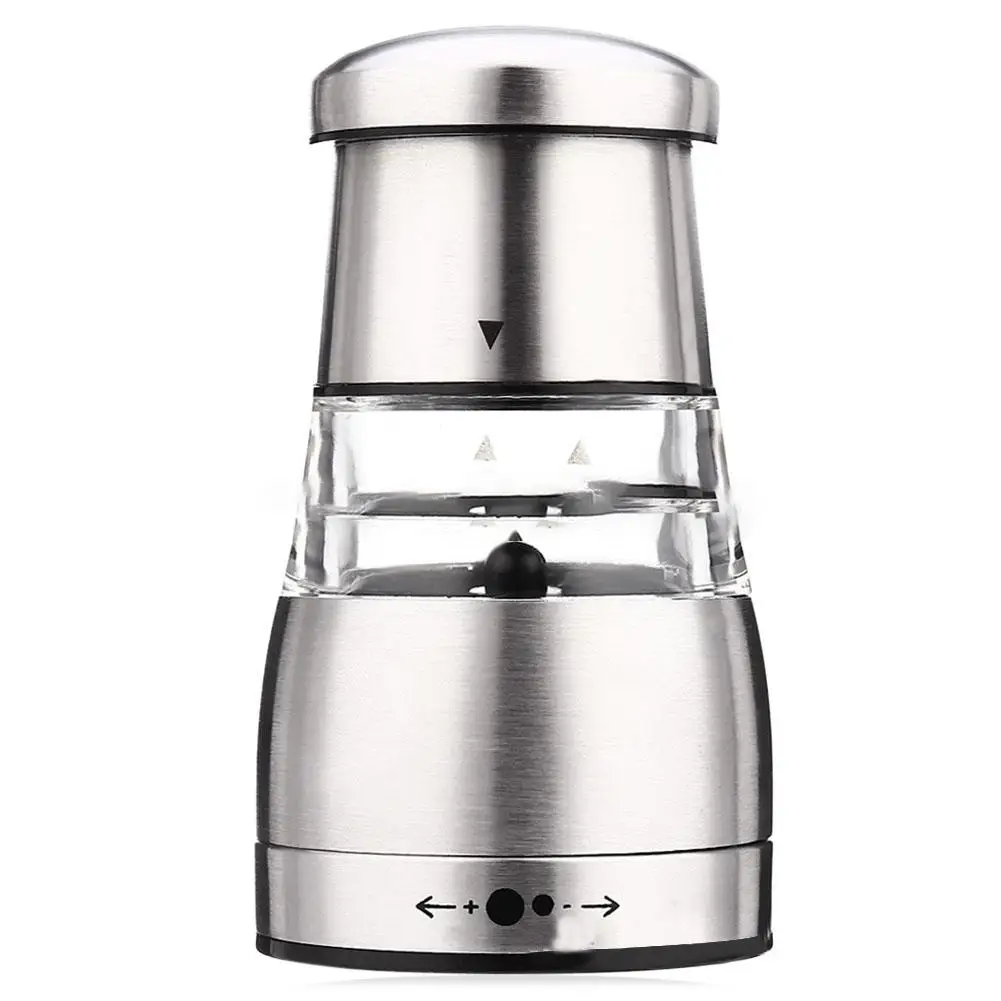 Buy Stainless Steel Pepper Mill Portable Manual Pepper
