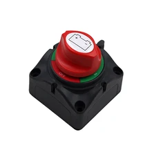 Boat Battery Selector Switch 2 Position Heavy Duty Car Battery Isolator Switch for Auto Replacement Parts Car RV Marine Boat 1 39m x 1 85m size black car auto heavy duty use waterproof marine boat decorate vinyl fabric upholstery mildew resistant
