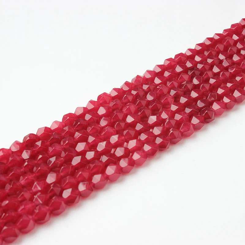 LanLi модные новые продукты 8 мм многоцветные граненые натуральные камни свободные бусины подходят для DIY браслет ожерелье аксессуары