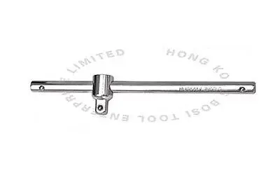 

3/8" Drive Chrome-vanadium Steel Sliding T-Bar Silver Tone