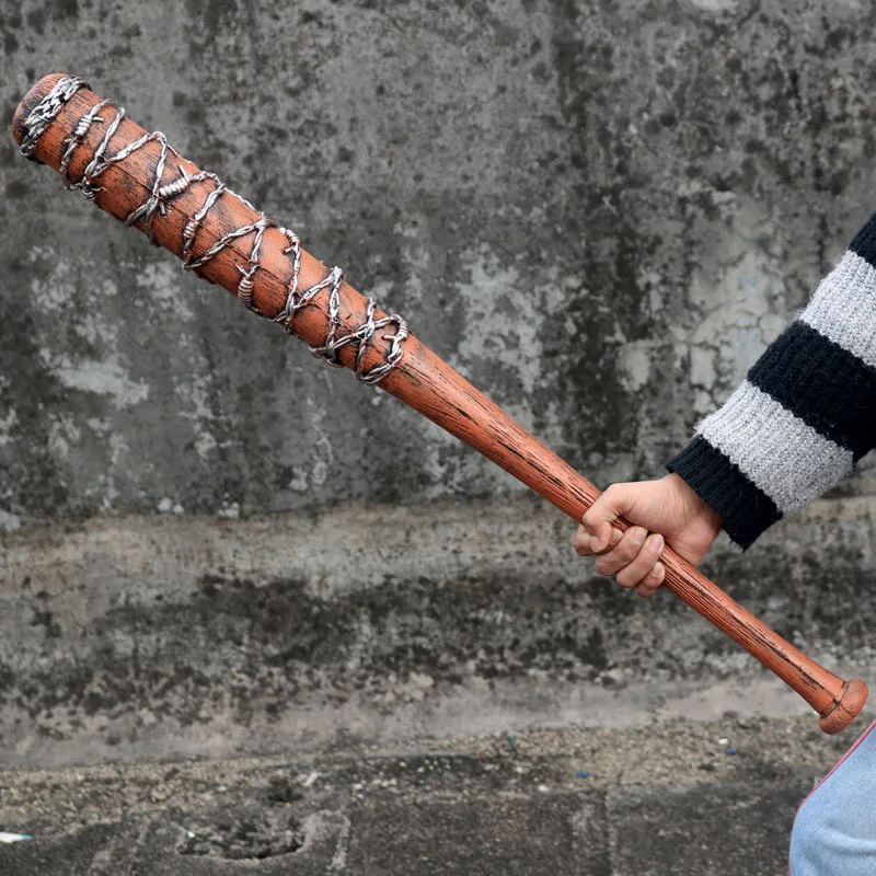82 см инструмент "Ходячие мертвецы" Неган фигурка игрушка модель оружие Косплей ПВХ бейсбольная бита Софтбол бит палка игрушки