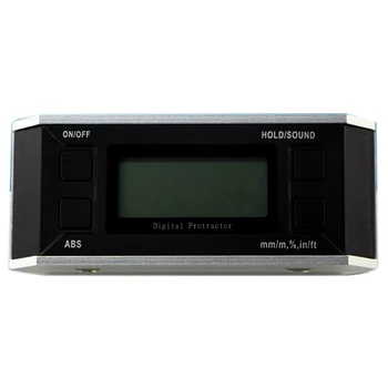 

TOP Electronic Protractor Inclinometer Magnetic Level Bevel Box with Back Light Angle Finder Lcd Digital Angle Gauge Level Meter