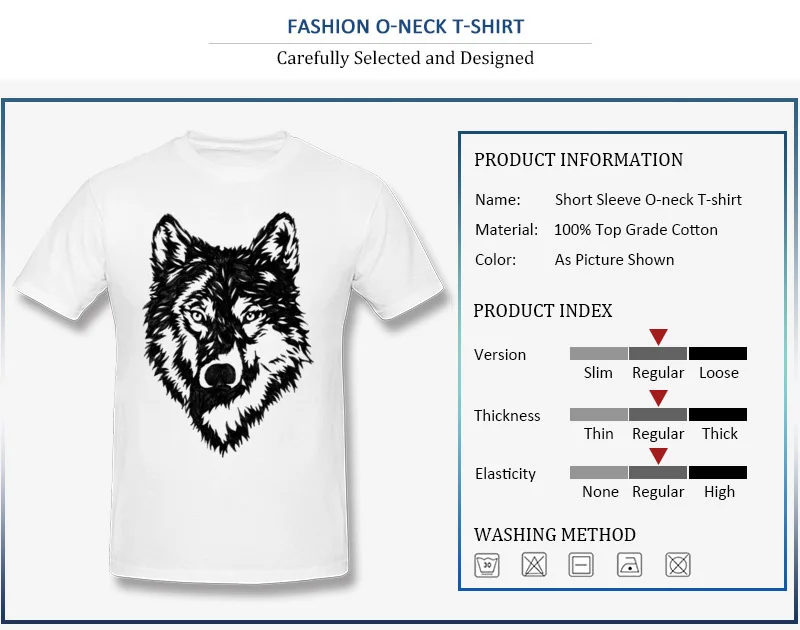 The Wolf One Custom Autumn 100% Cotton Fabric O Neck Men Tops & Tees Custom Sweatshirts 2018 Short Sleeve T Shirt The Wolf One