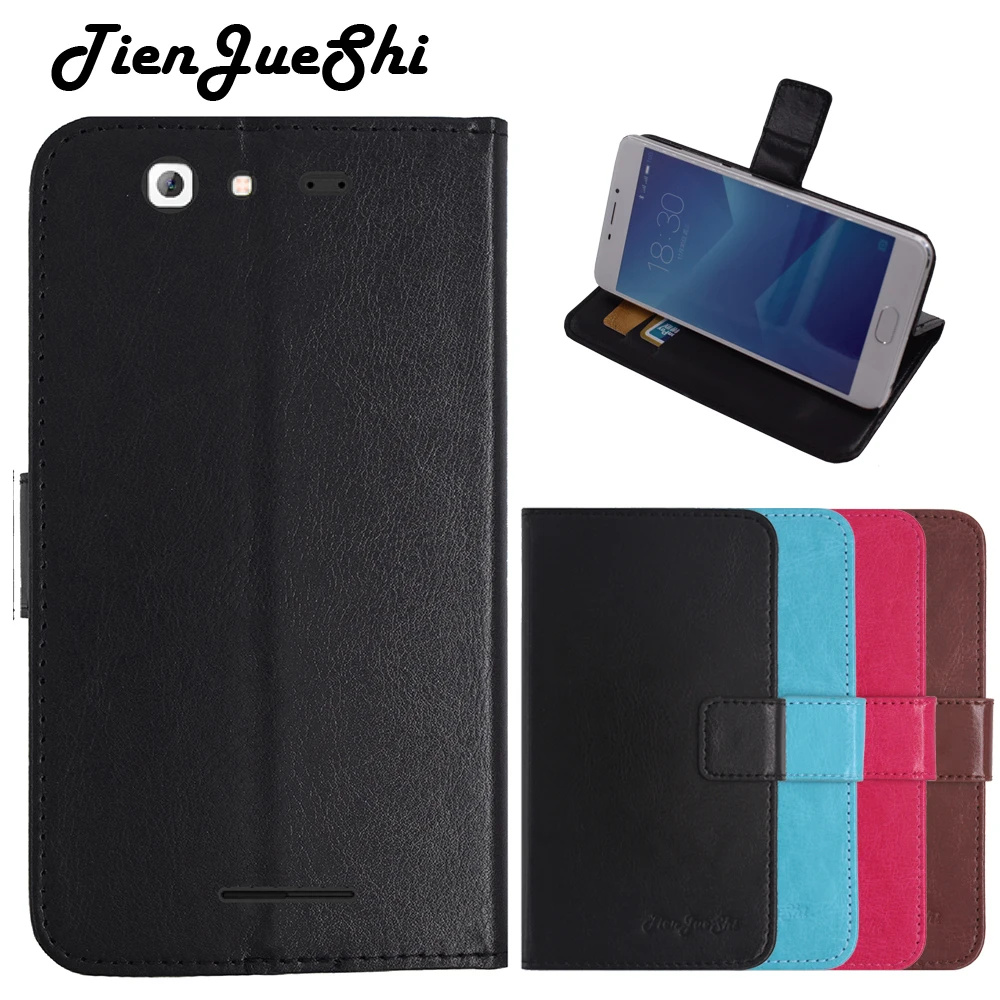 Чехол книжка TienJueShi защитный кожаный чехол бумажник Etui для SFR Altice STARACTIVE 2 5
