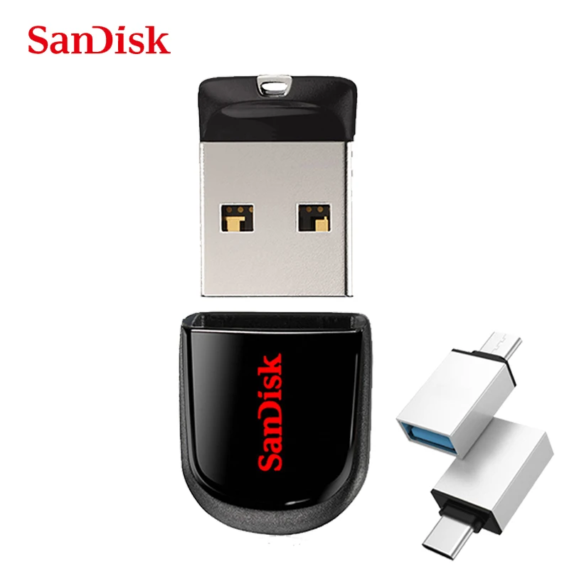 100% Оригинал SanDisk Cruzer USB флеш-накопитель SD 128 ГБ 64 32 16 8 мини-накопитель 2 0