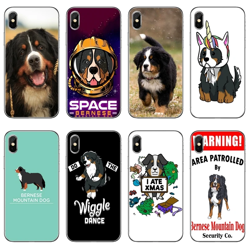 

Bernese Mountain Dog For Huawei Mate 20 10 9 8 lite pro Y9 Y7 Y6 prime Y5 II GR5 2017 2018 2019 TPU Soft phone cover case
