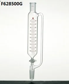 

Funnel, Pressure equalizing, Glass stopcock, Capacity:500ml, Joints:29/42, Stopcock bore:4mm