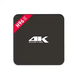 H96-Iii Android 7,1 Smart Tv Box Amlogic Rk3328 четырехъядерный Wifi 2,4G 4K Видео Медиа плейер для Netflix Youtube H962 приставка