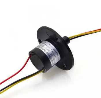 

Wind Power Electrical Capsule Slip Ring 2/3/4/6/8/12 Channel 5A Out Dia. 22mm SRC-22-XX05A Gimbal Slip Rings Spare Parts