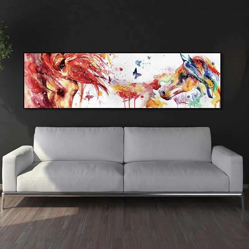 

wall art Painting living room and poster picture no frame canvas wall art wall picture decorative art painting art print horse