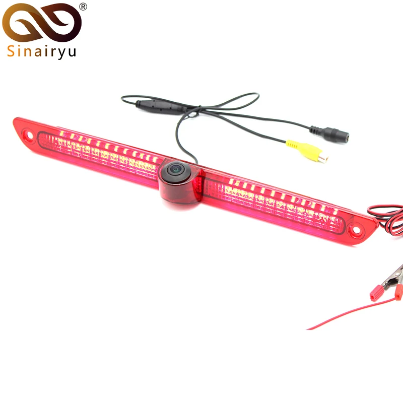 

Sinairyu E356 10PCS CCD Reversing Rear Camera LED Brake Light For Mercedes /Sprinter /VW /Crafter