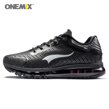 

ONEMIX 2020 Summer Men's Running Shoes Outdoor Walking Shoes Good Sports Sneakers Black Adult Athletic Trekking Sneakers sales