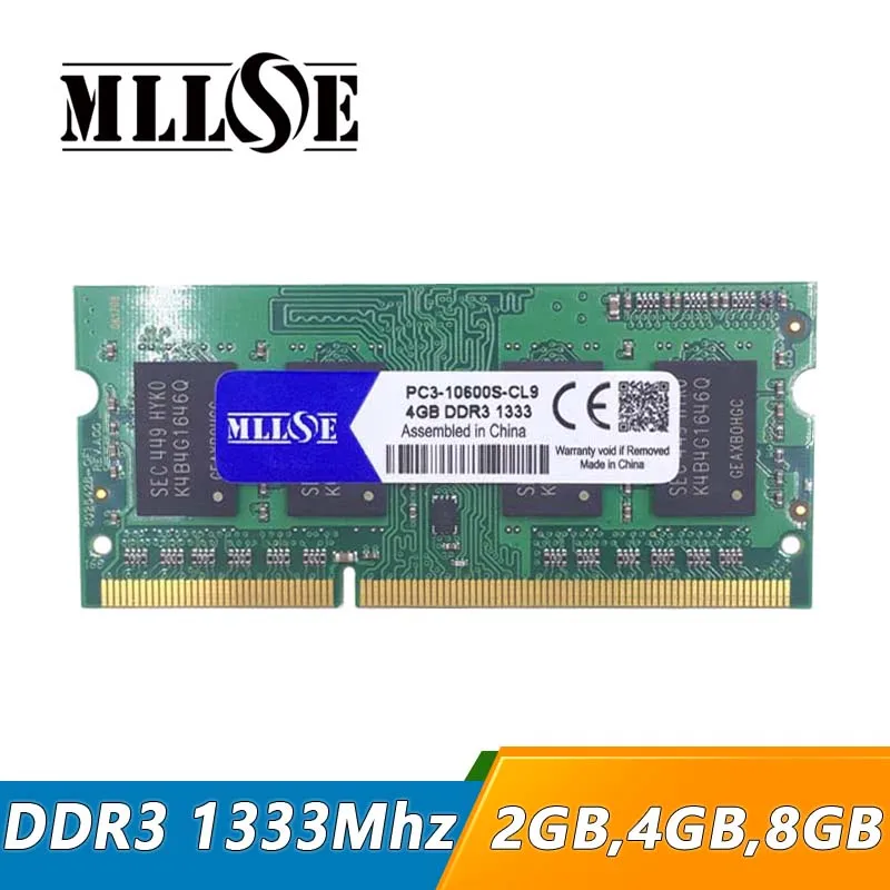 Оперативная память ddr3 4 ГБ 2 8 1333 МГц ноутбук sodimm pc3 10600 оперативная Гб | Компьютеры и