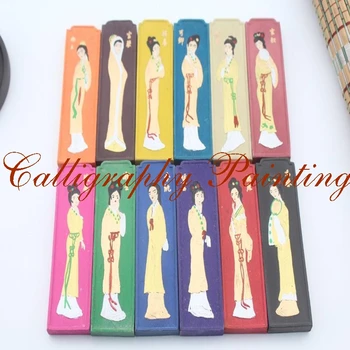 

Super Pine Soot Ink Stick Inkstick Hukaiwen Beauty Calligraphy Painting Tool