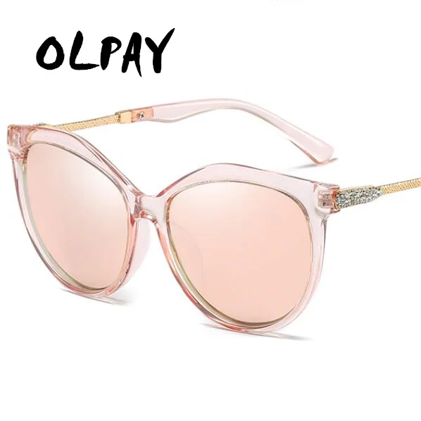

OLPAY 2019 Polarized Sunglasses Women Ladies UV400 High Quality Eyewear Sun Glasses Fashion Lens Diamond Luxury Brand Designer